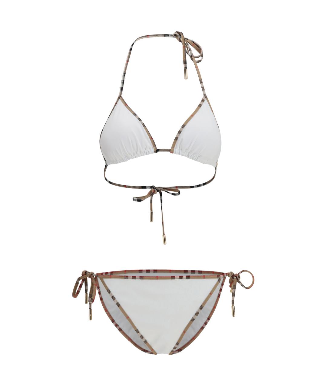 BURBERRY Белый полиамидовый купальник, фото 1