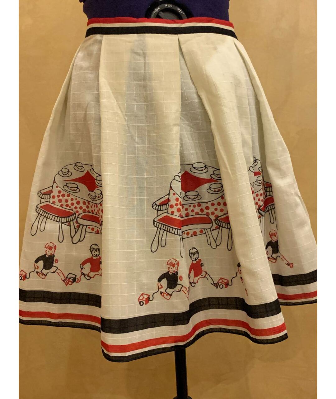 ANNA SUI Мульти хлопковая юбка мини, фото 8