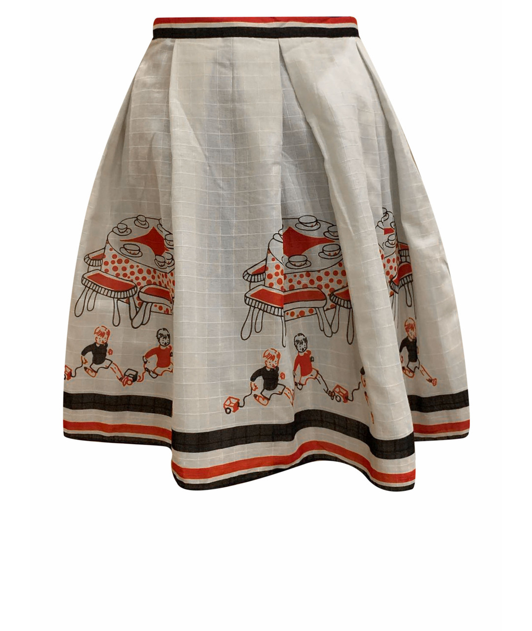 ANNA SUI Мульти хлопковая юбка мини, фото 1