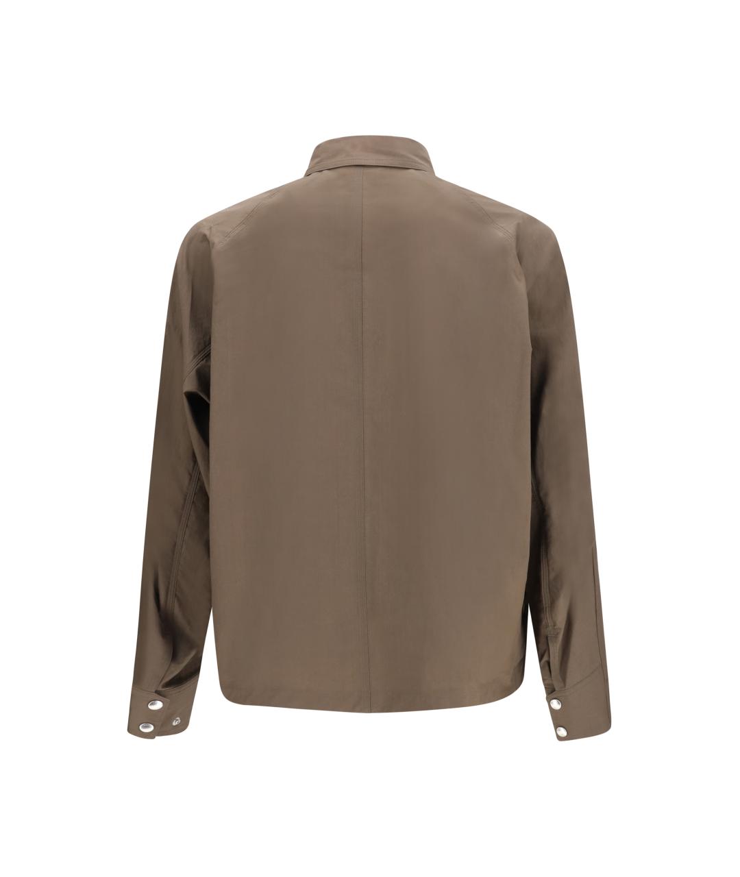 SACAI Коричневая хлопковая куртка, фото 2