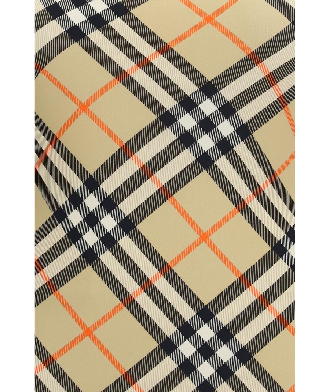 BURBERRY Бежевый полиамидовый купальник, фото 3