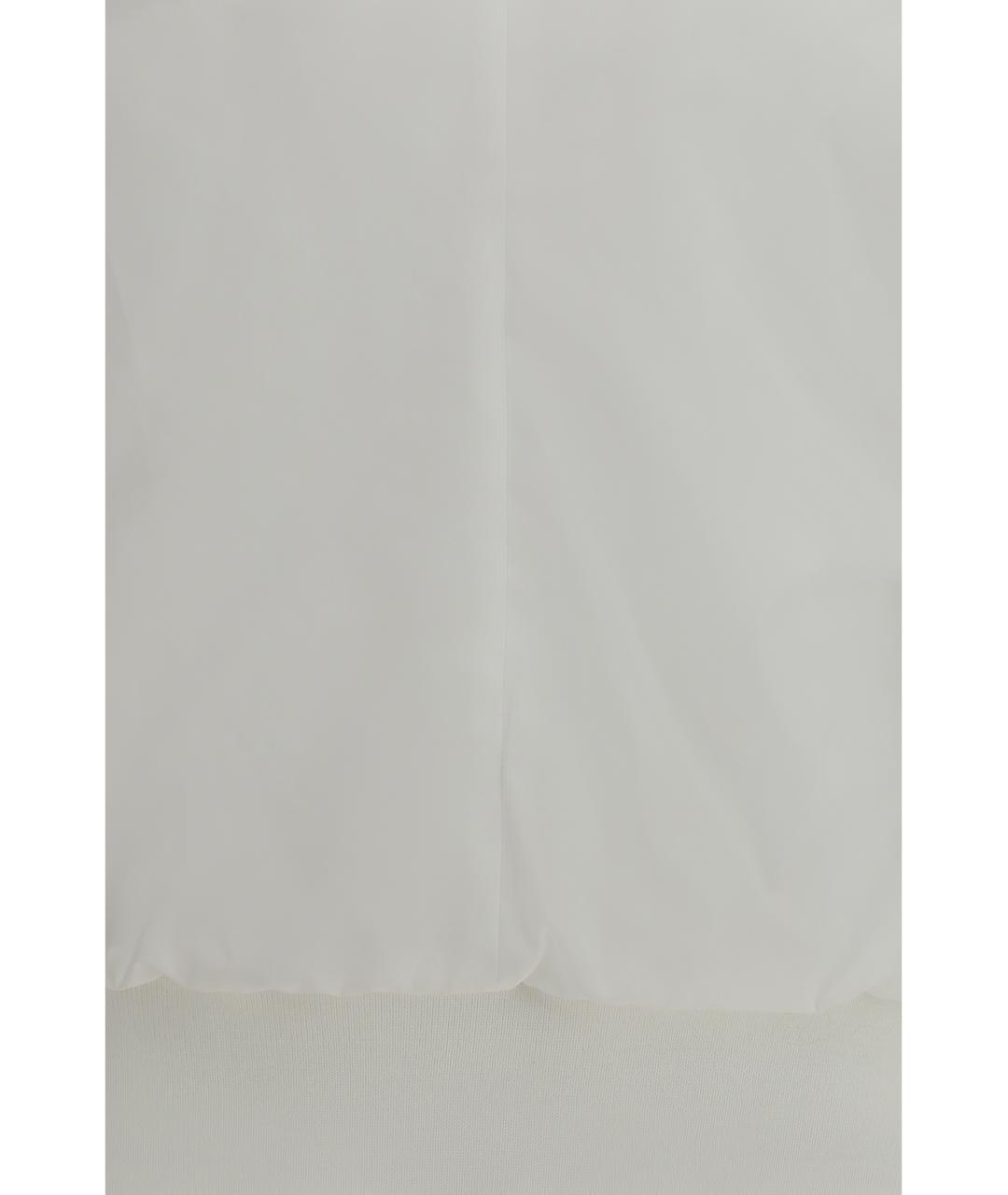 SACAI Белая полиэстеровая футболка, фото 3