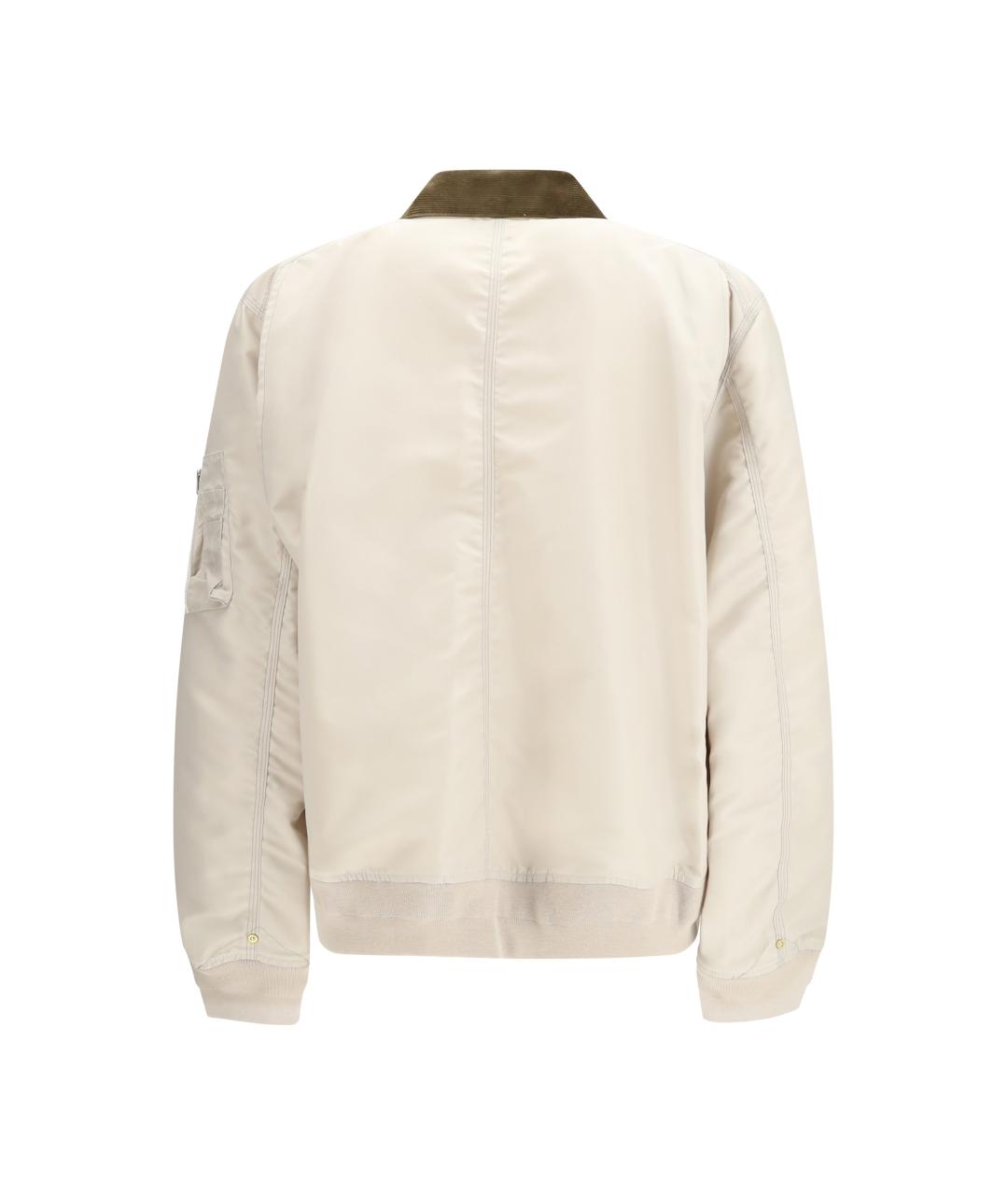 SACAI Белая хлопковая куртка, фото 2