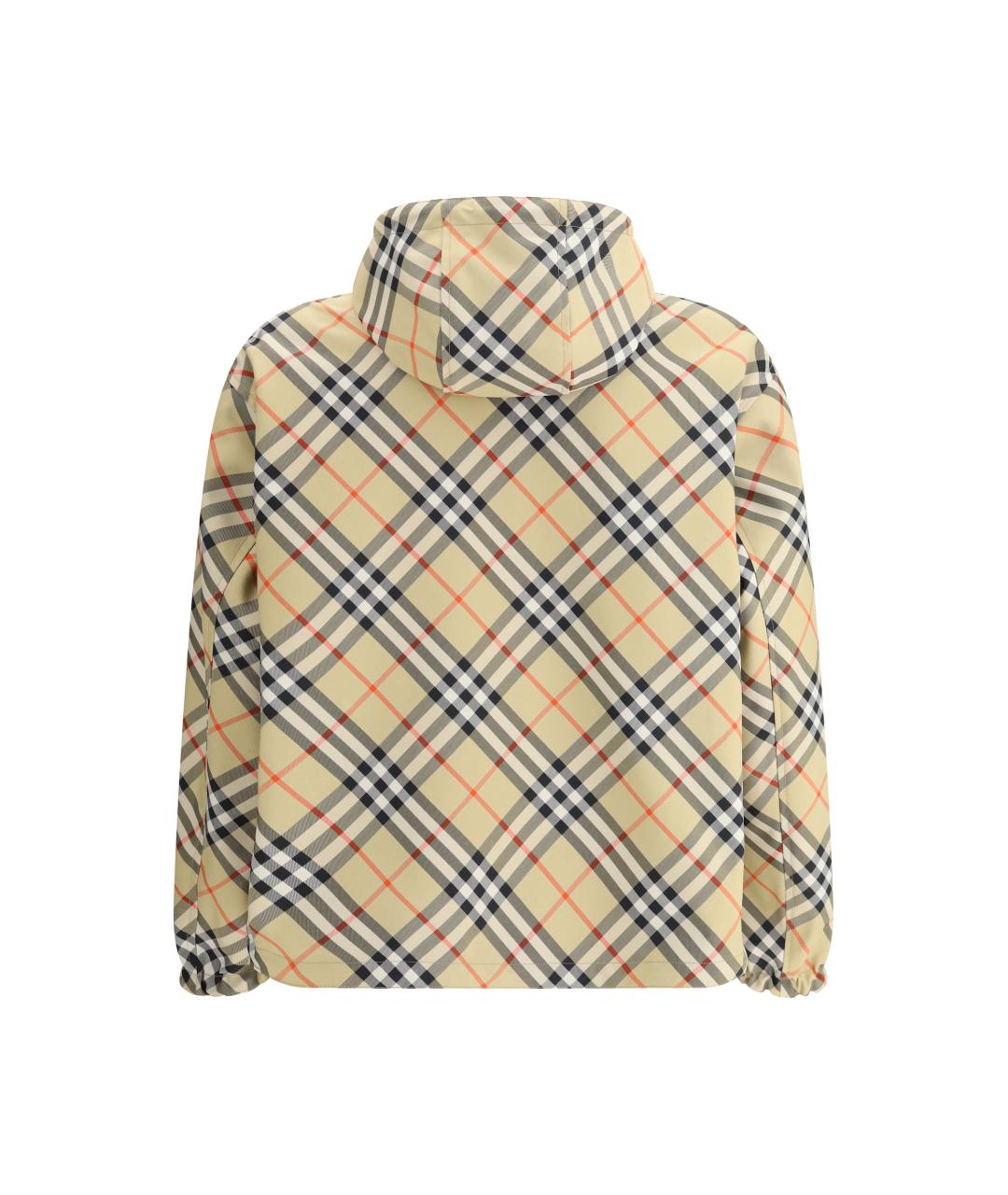 BURBERRY Мульти полиэстеровая куртка, фото 3