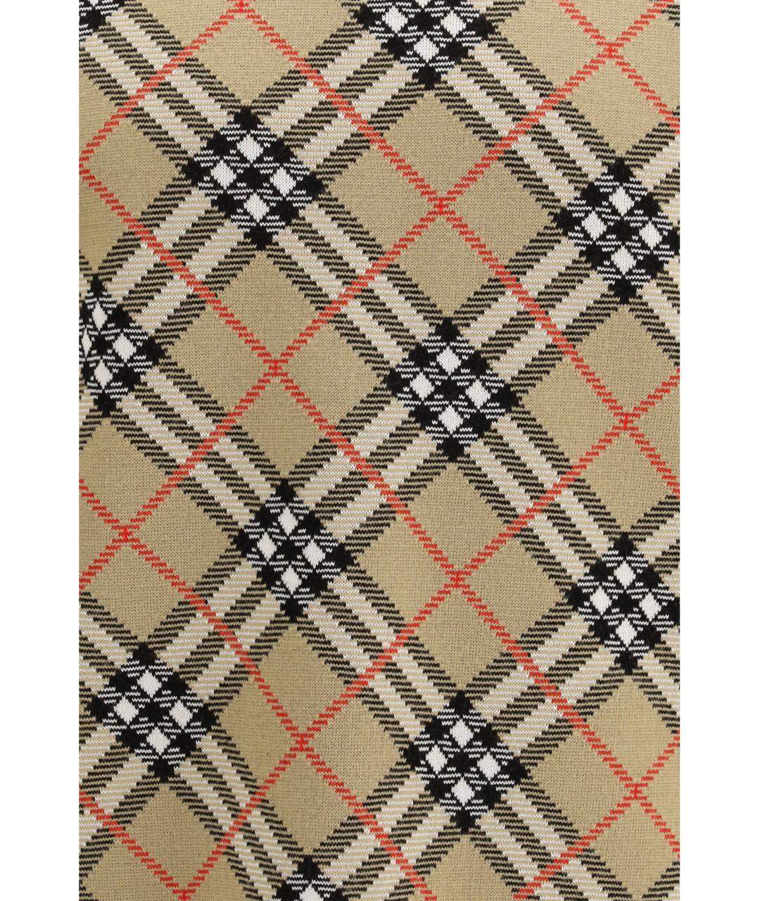 BURBERRY Бежевый хлопковый джемпер / свитер, фото 3