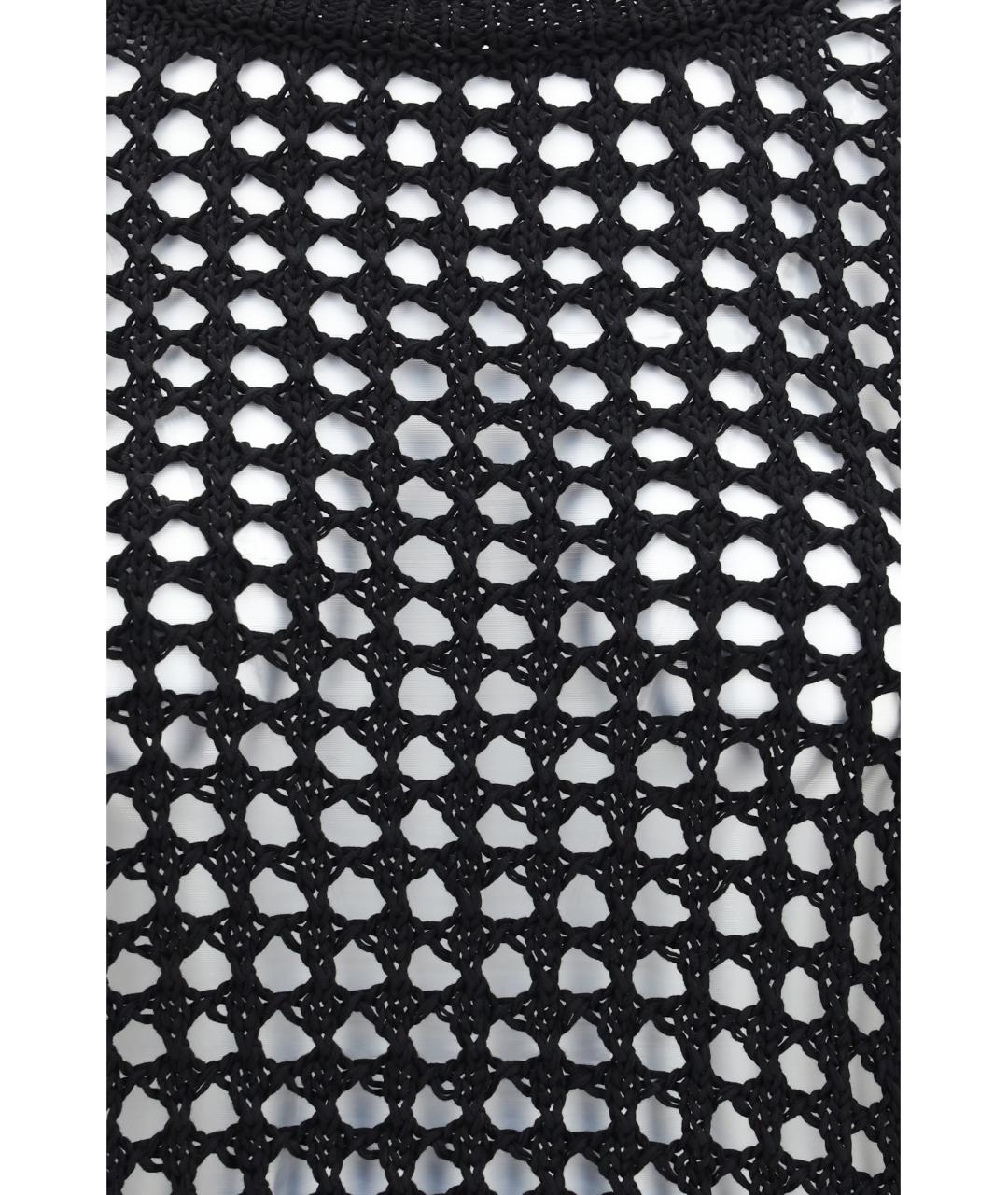 MAX MARA Черный льняной джемпер / свитер, фото 3