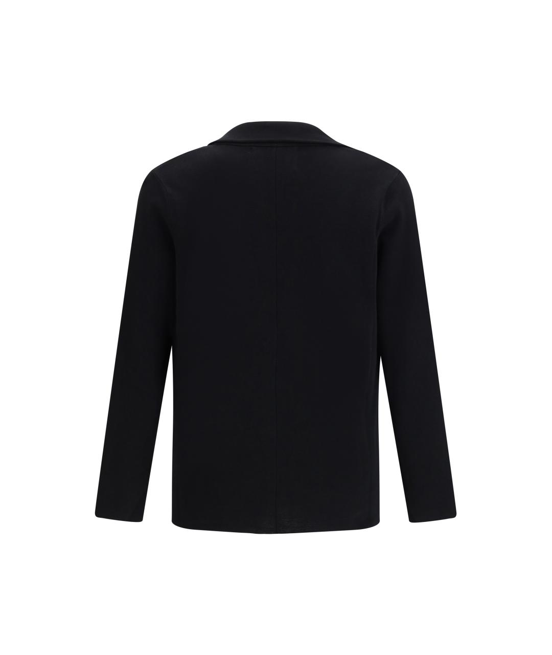 ROBERTO COLLINA Черный полиамидовый пиджак, фото 2