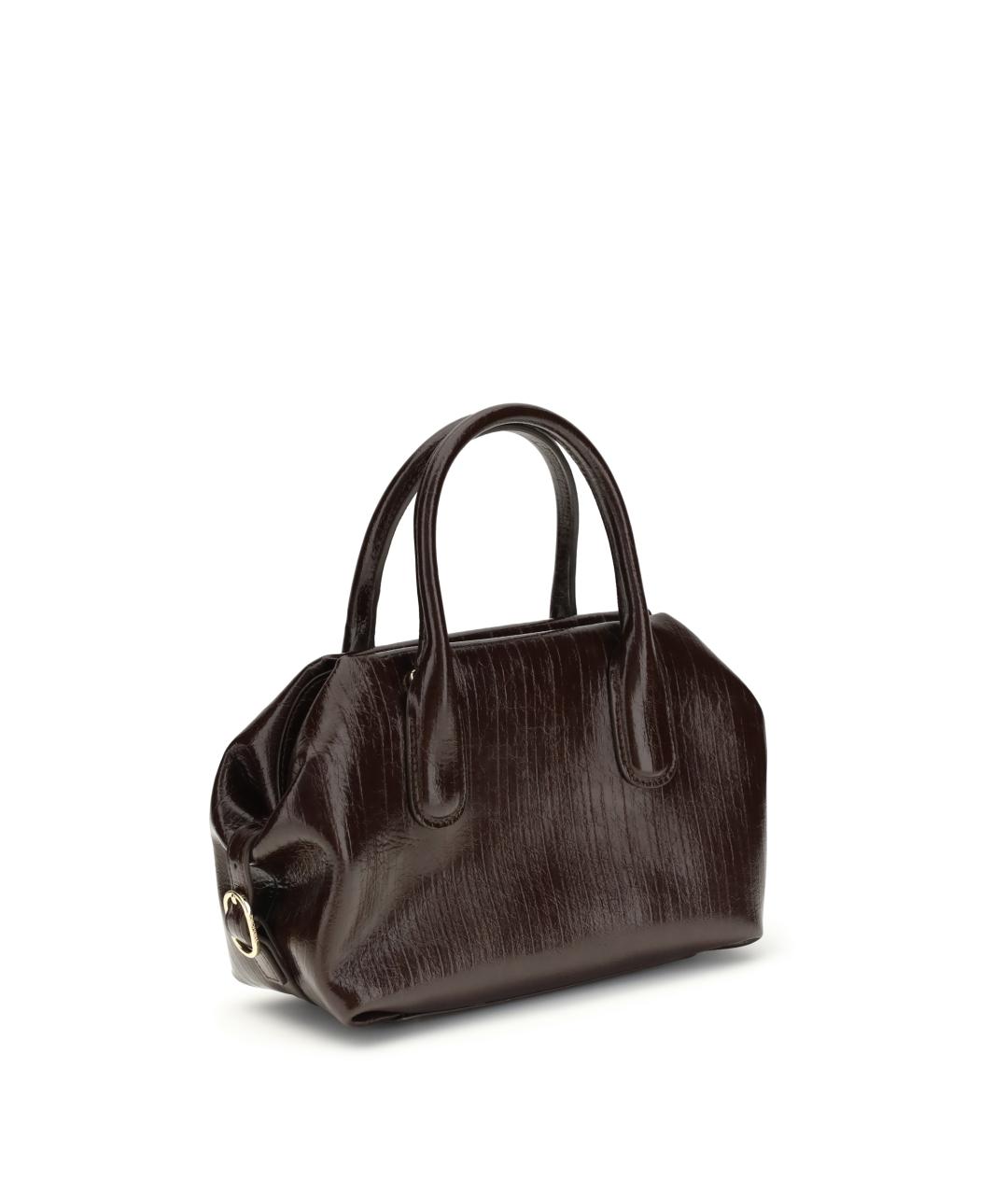 THEMOIRE Бордовая сумка тоут из искусственной кожи, фото 3