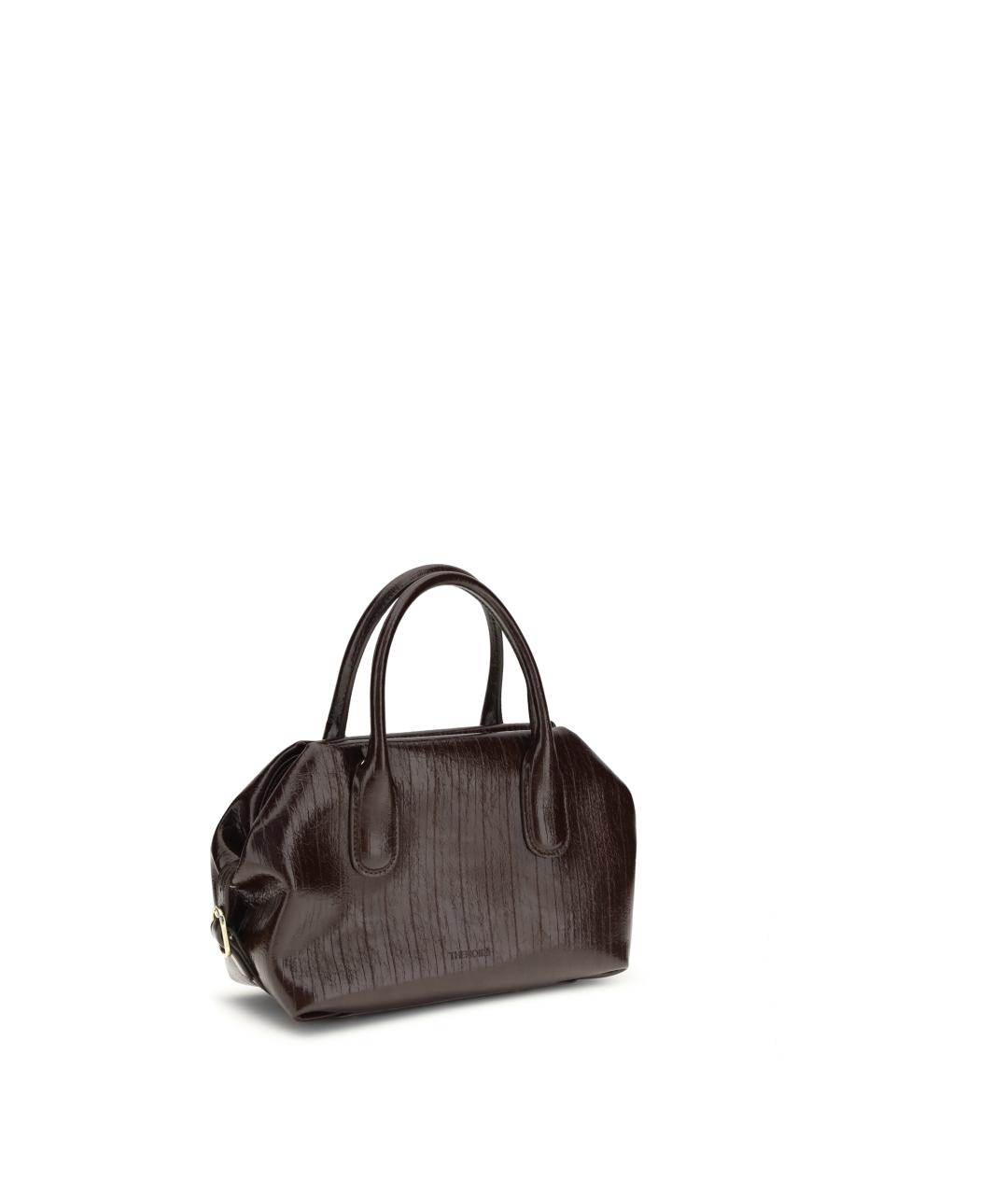 THEMOIRE Бордовая сумка тоут из искусственной кожи, фото 2