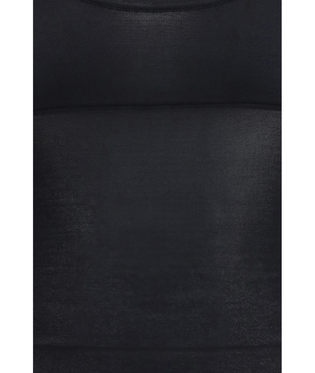 MAX MARA Черная вискозная майка, фото 3