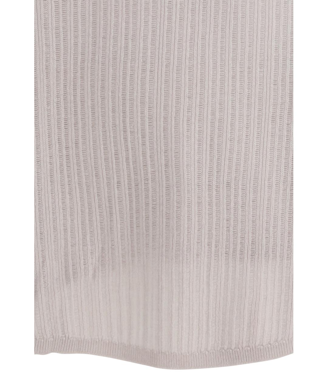ALLUDE Белый кашемировый джемпер / свитер, фото 3