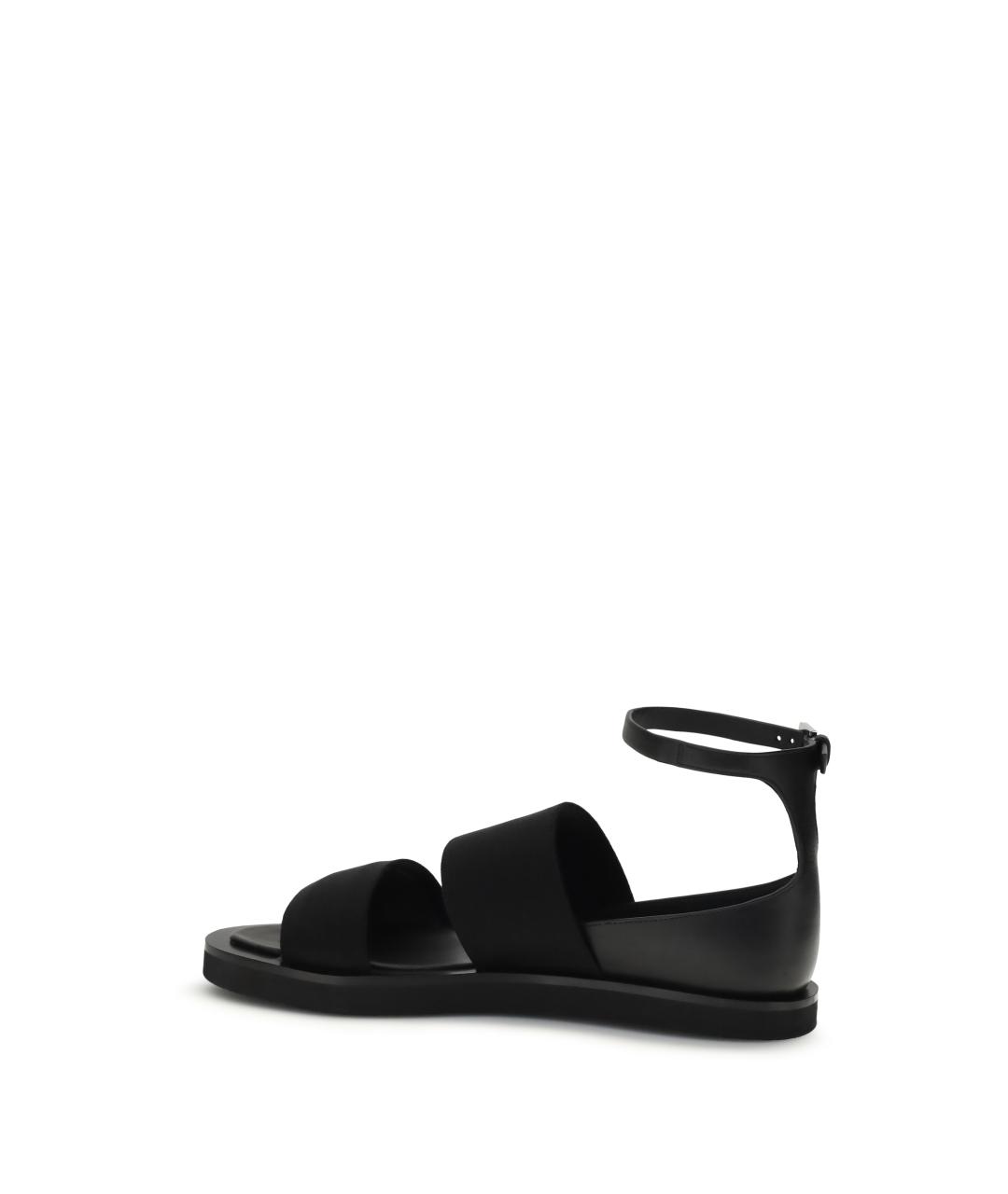 MAX MARA Черные замшевые сандалии, фото 3