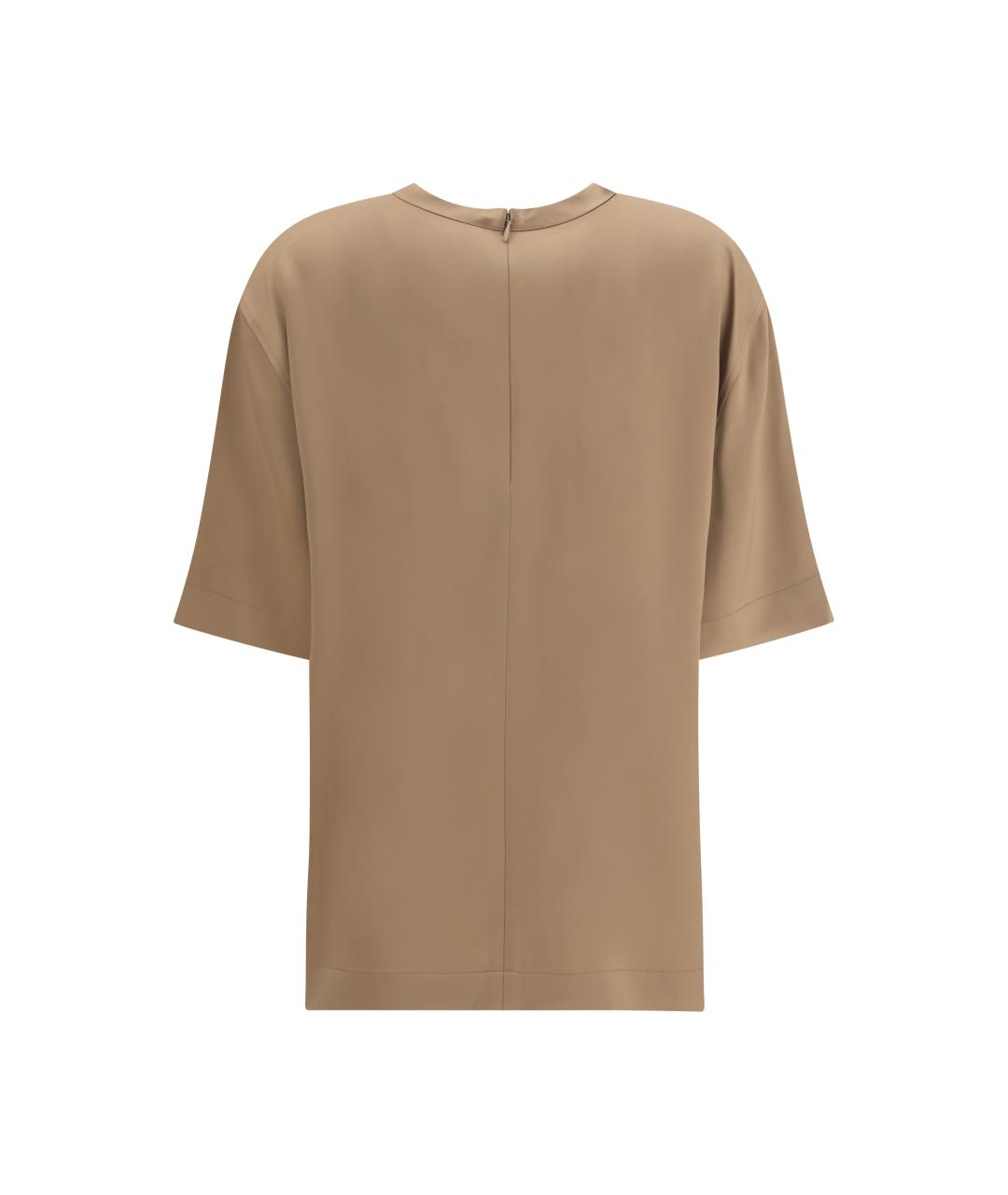 TOTEME Бежевая футболка, фото 2