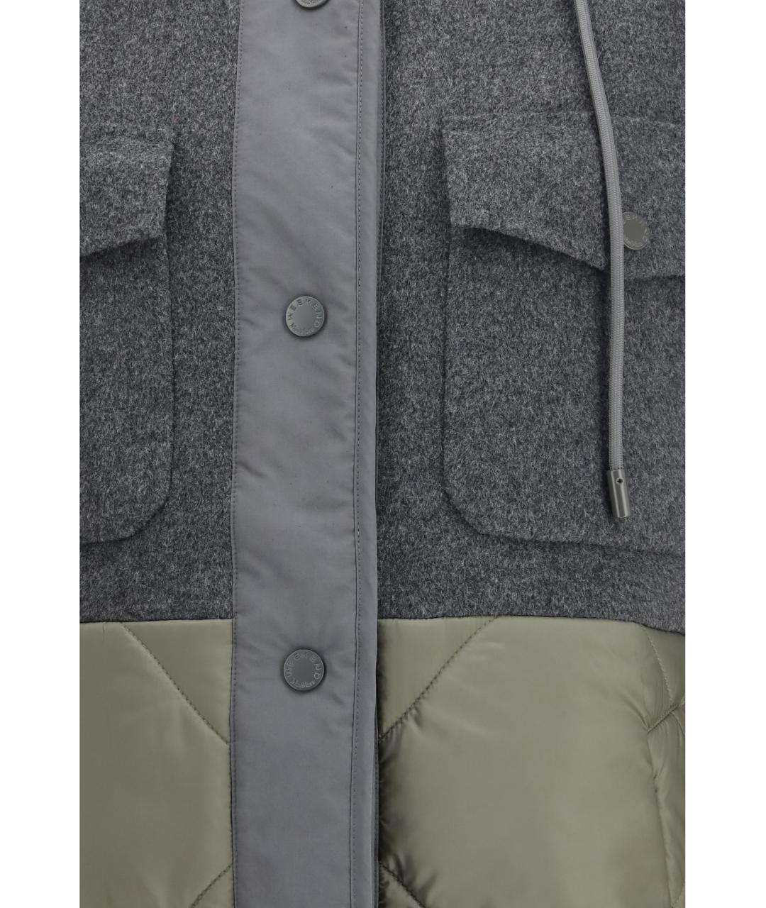 WEEKEND MAX MARA Мульти шерстяная парка, фото 3