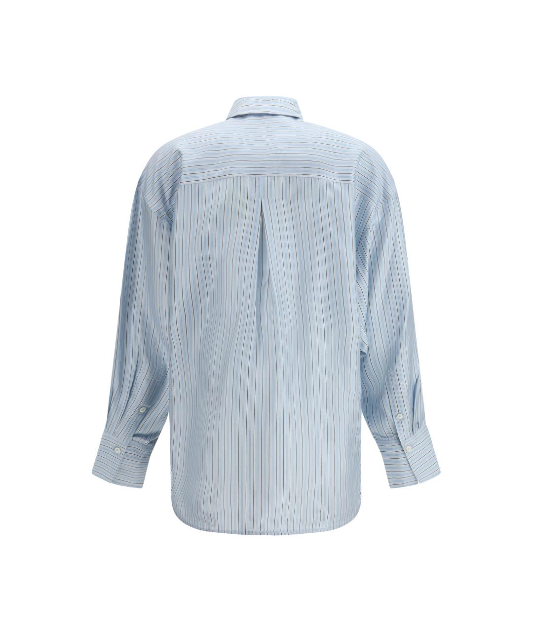 TOTEME Голубая шелковая рубашка, фото 2