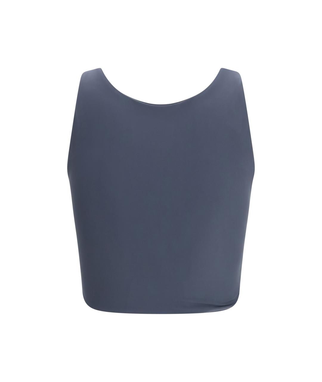 MAGDA BUTRYM Серая полиамидовая майка, фото 2