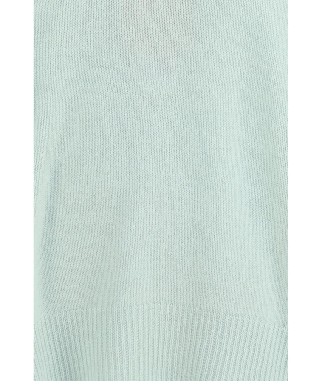 ALLUDE Голубой кашемировый джемпер / свитер, фото 3