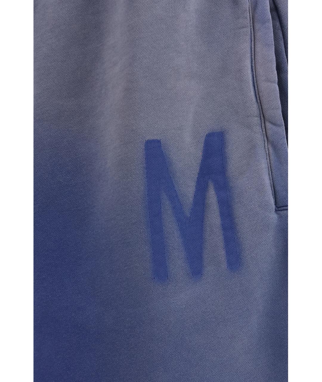 MOSCHINO Синие хлопковые шорты, фото 3