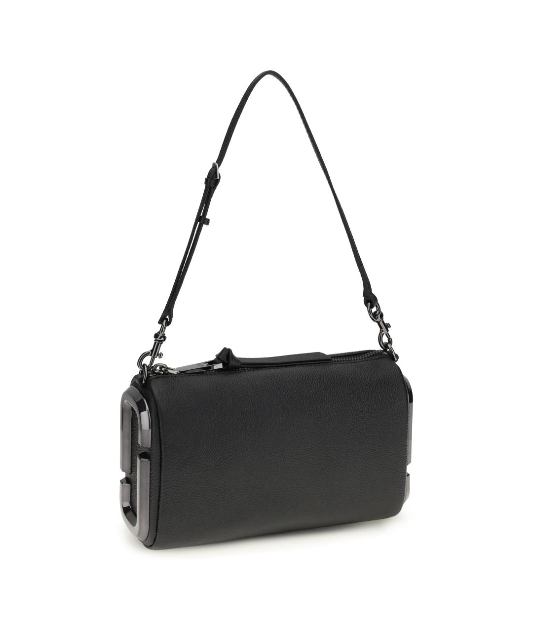 MARC JACOBS Черная кожаная сумка через плечо, фото 3