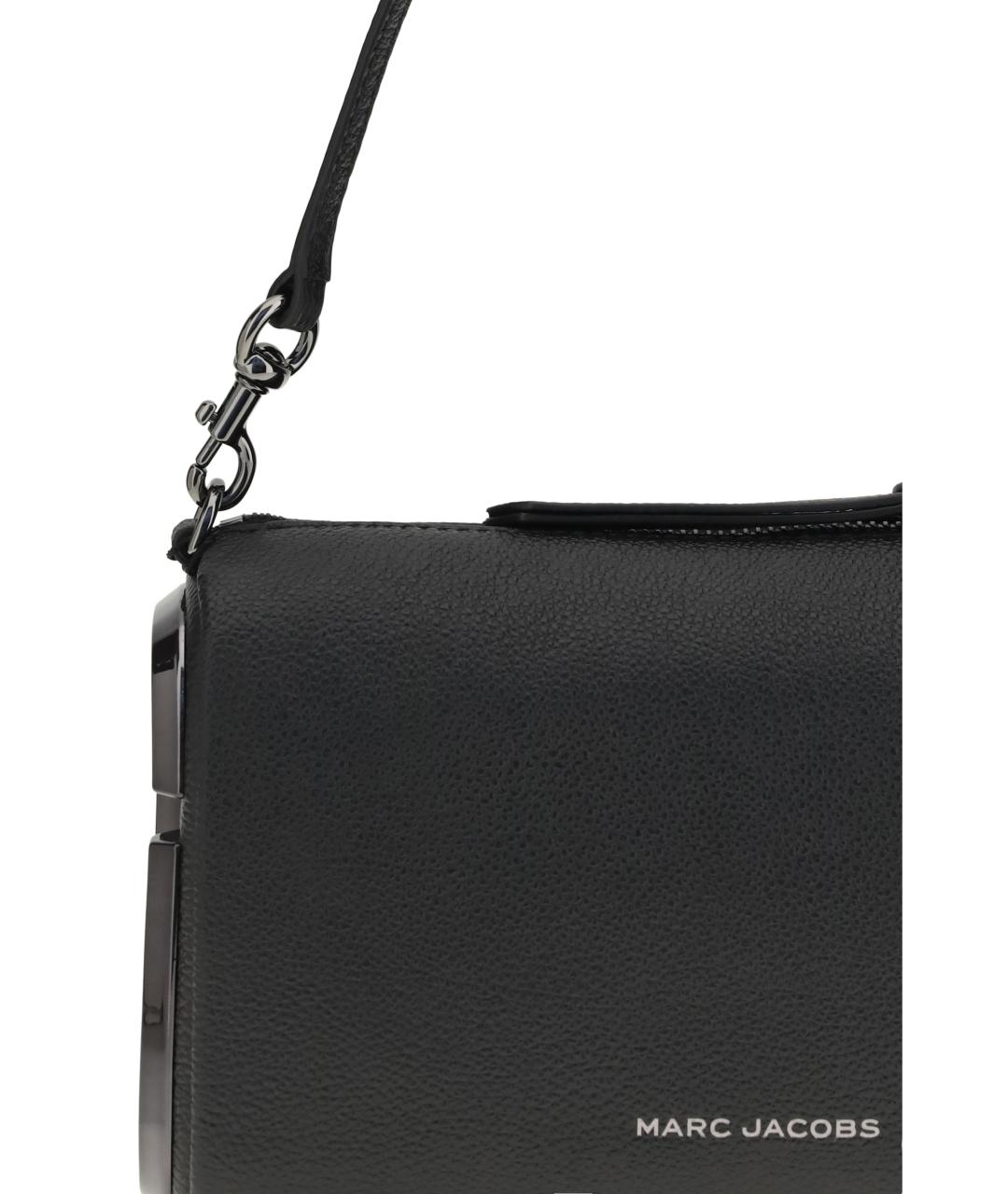 MARC JACOBS Черная кожаная сумка через плечо, фото 4