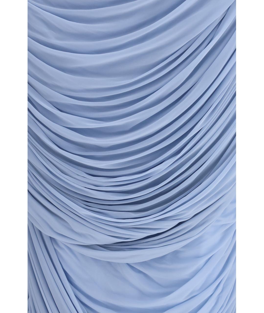 MAGDA BUTRYM Голубая юбка миди, фото 3