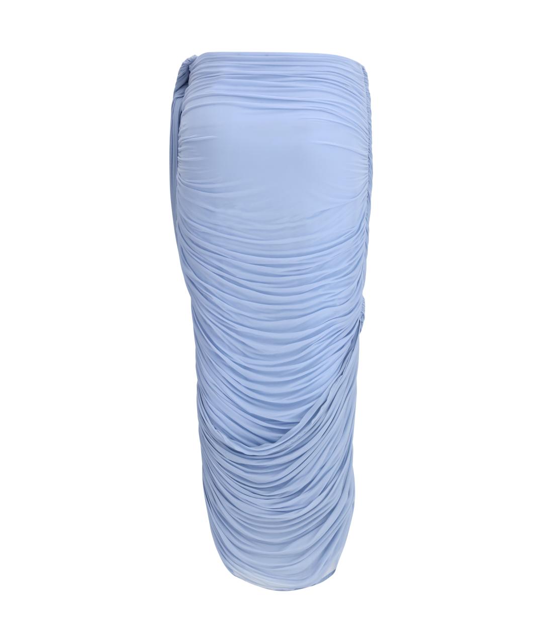 MAGDA BUTRYM Голубая юбка миди, фото 2