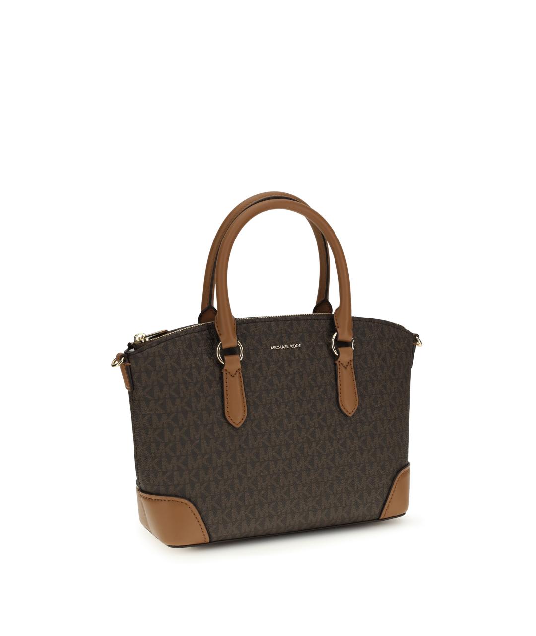 MICHAEL KORS Коричневая сумка с короткими ручками, фото 2