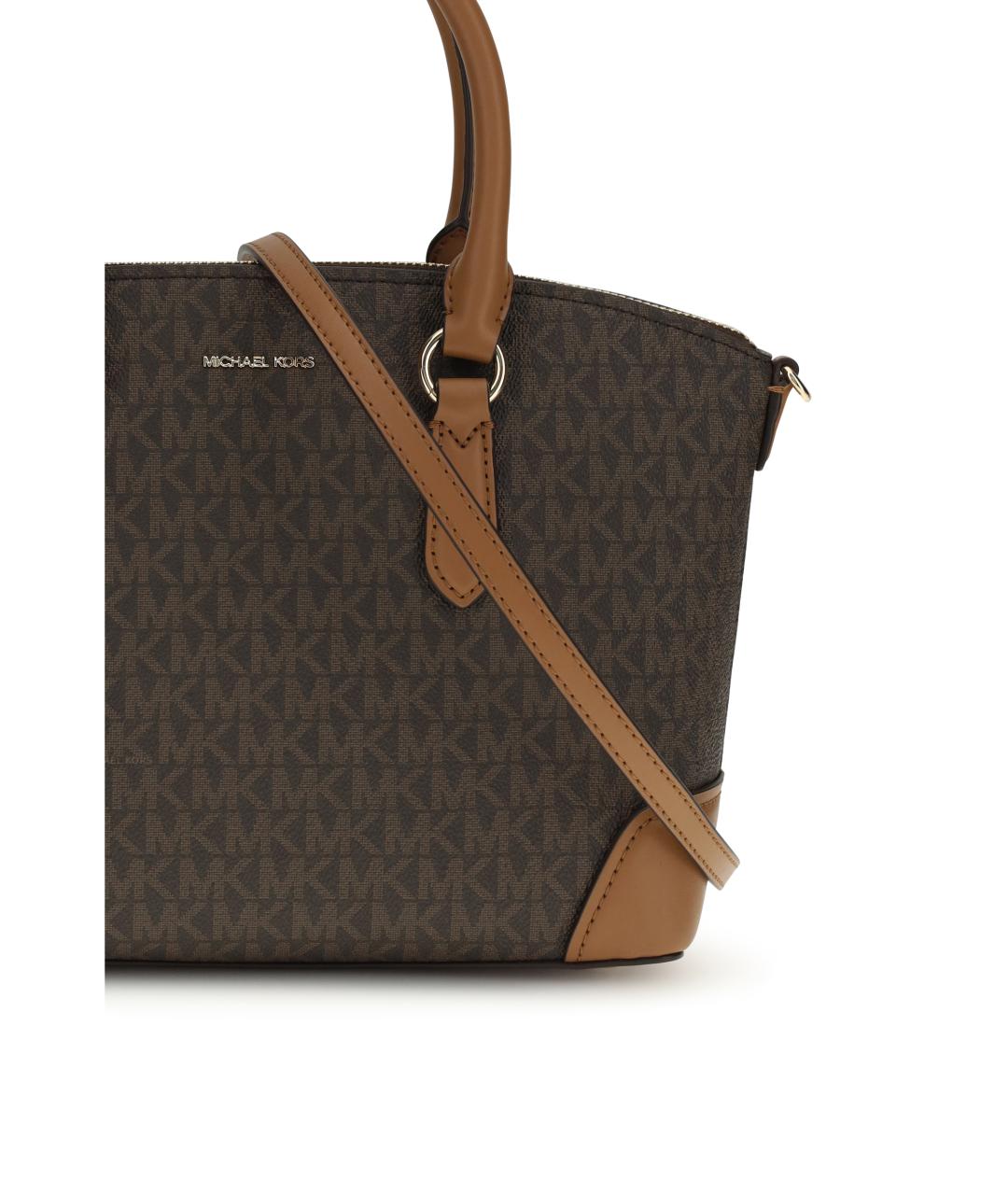 MICHAEL KORS Коричневая сумка с короткими ручками, фото 4