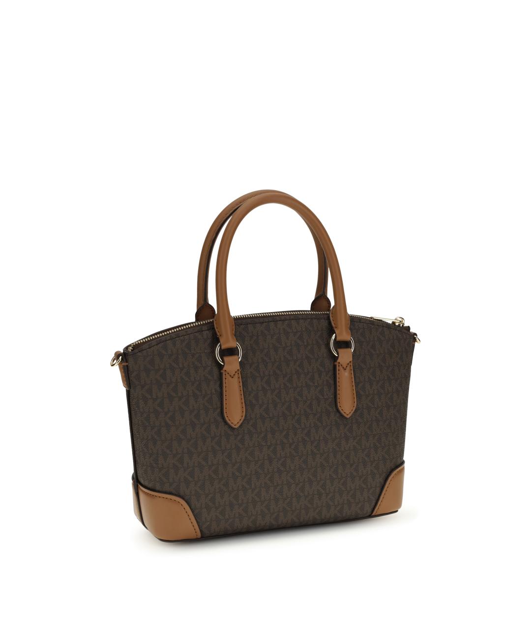 MICHAEL KORS Коричневая сумка с короткими ручками, фото 3