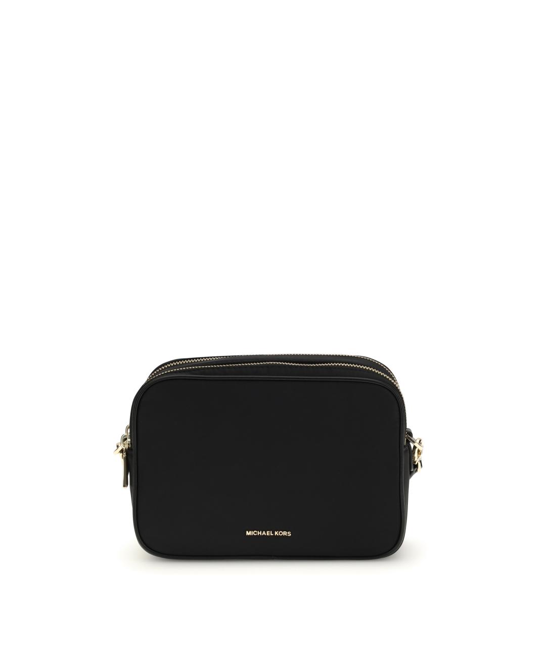 MICHAEL KORS Черная синтетическая сумка через плечо, фото 1