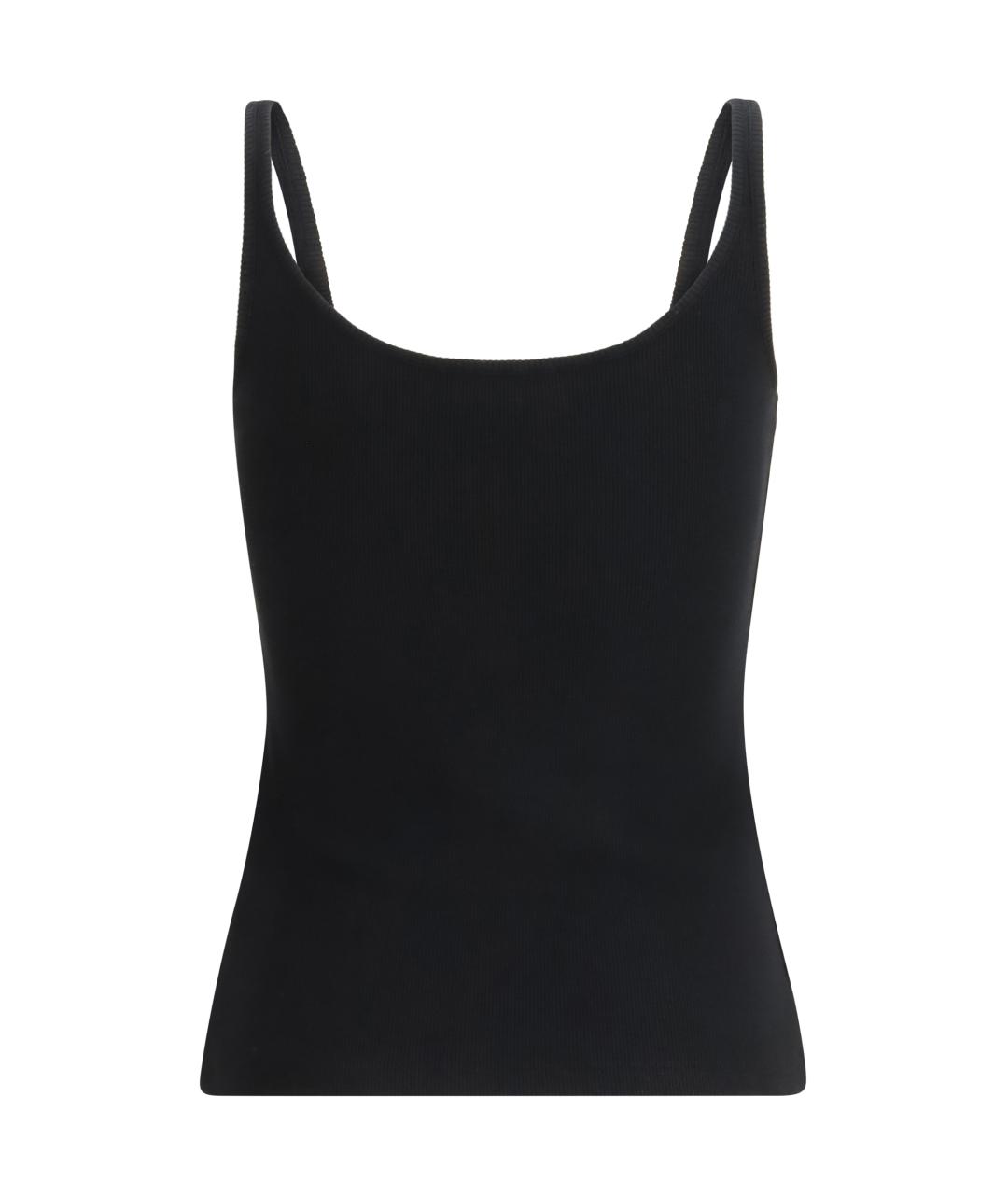 OFF-WHITE Черная хлопковая майка, фото 2