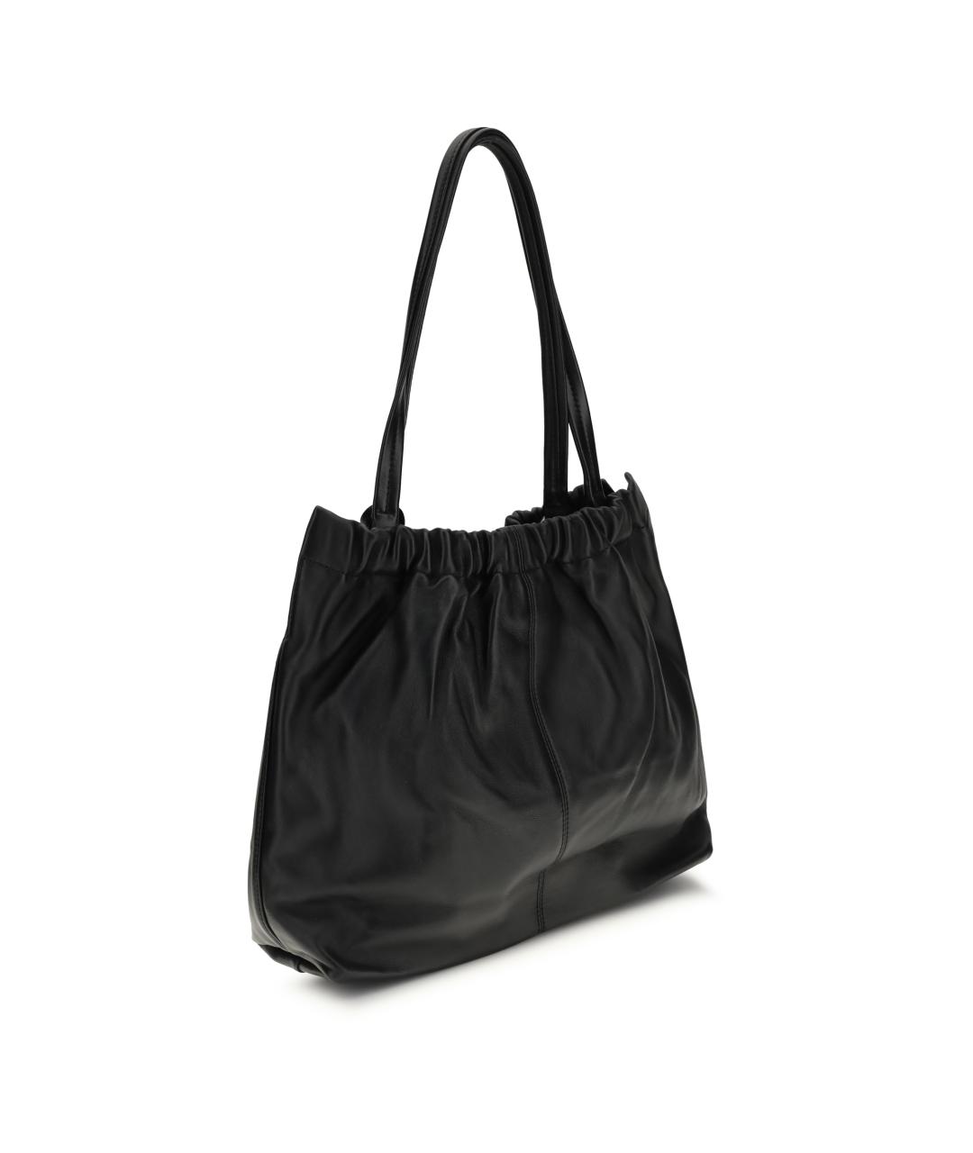 MARC JACOBS Черная кожаная сумка тоут, фото 3