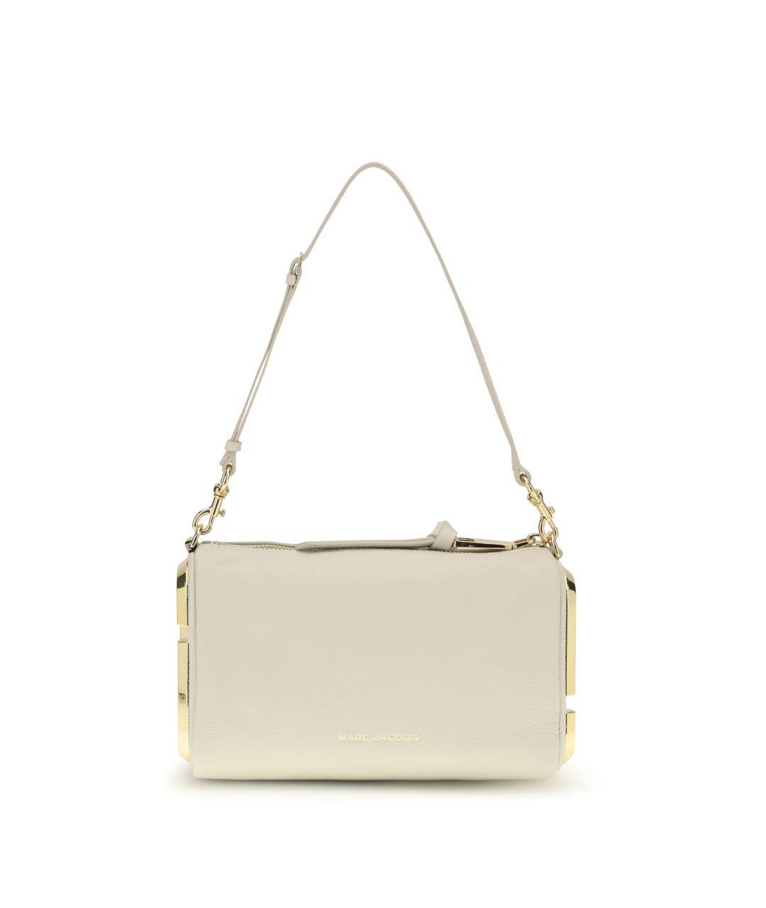 MARC JACOBS Белая кожаная сумка через плечо, фото 1