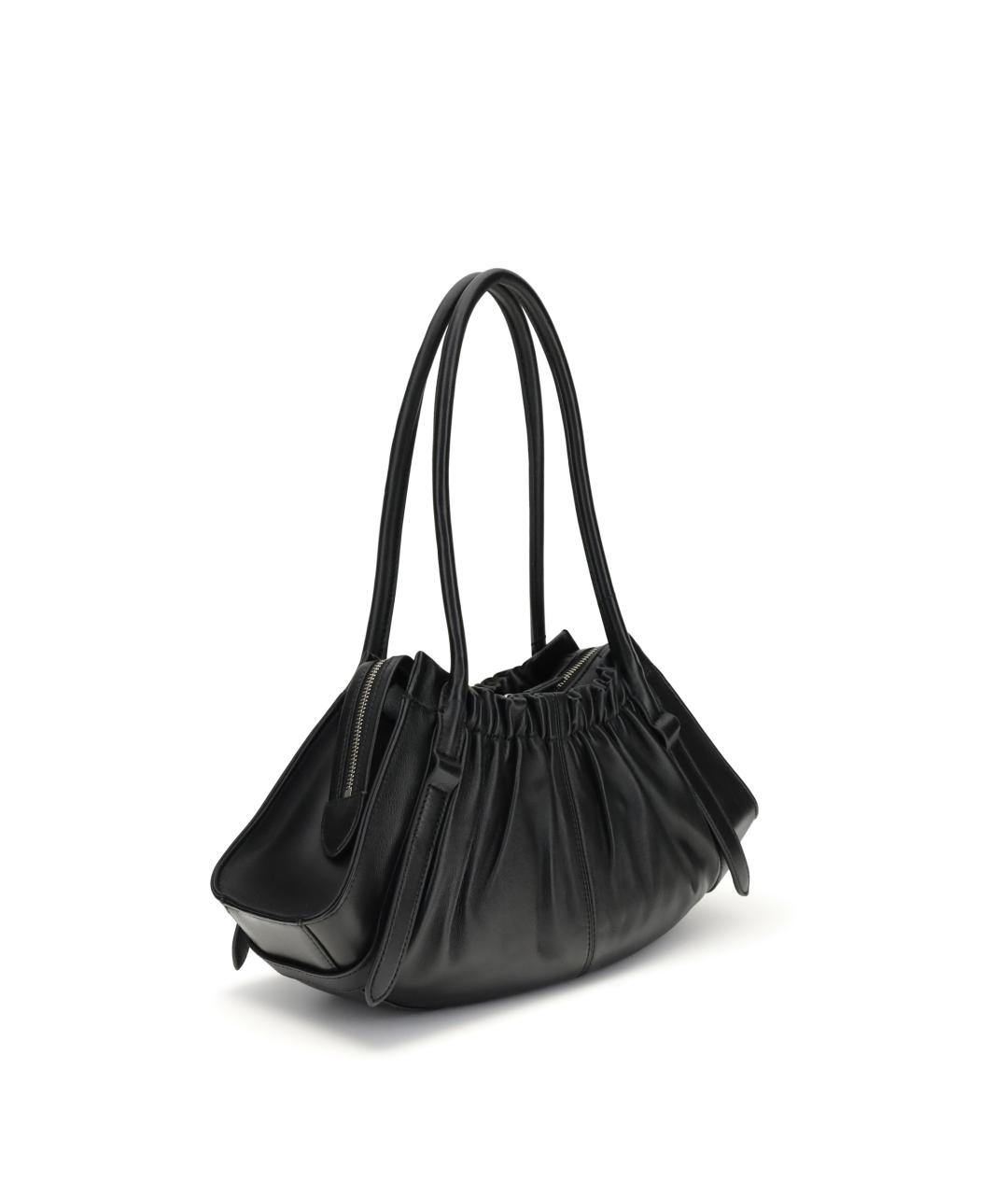 MARC JACOBS Черная кожаная сумка через плечо, фото 3