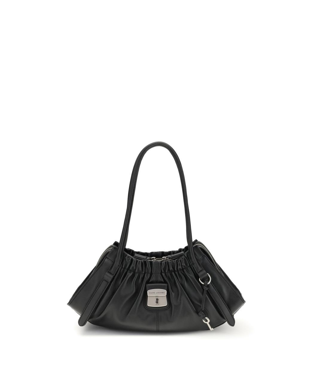 MARC JACOBS Черная кожаная сумка через плечо, фото 1