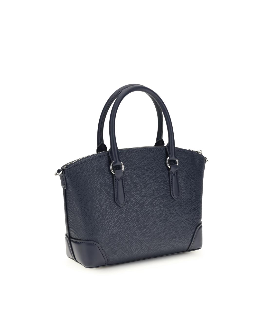 MICHAEL KORS Синяя кожаная сумка тоут, фото 3