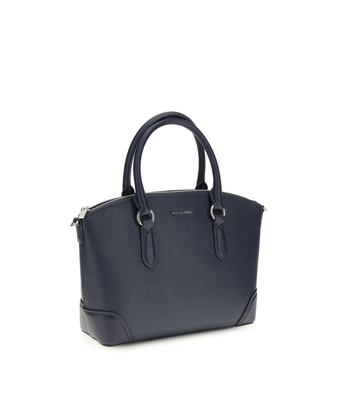 MICHAEL KORS Синяя кожаная сумка тоут, фото 2