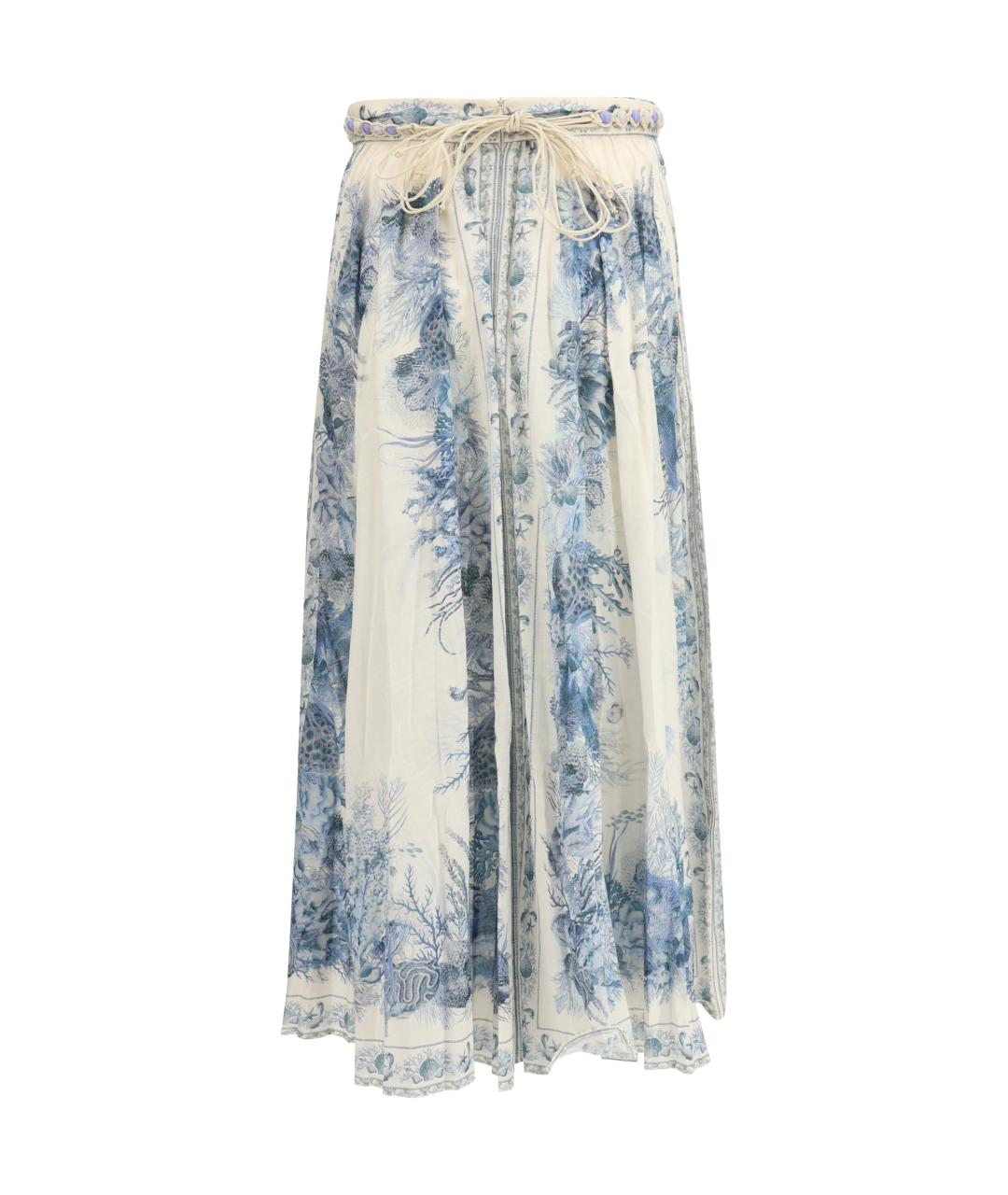 ZIMMERMANN Мульти хлопковая юбка макси, фото 2