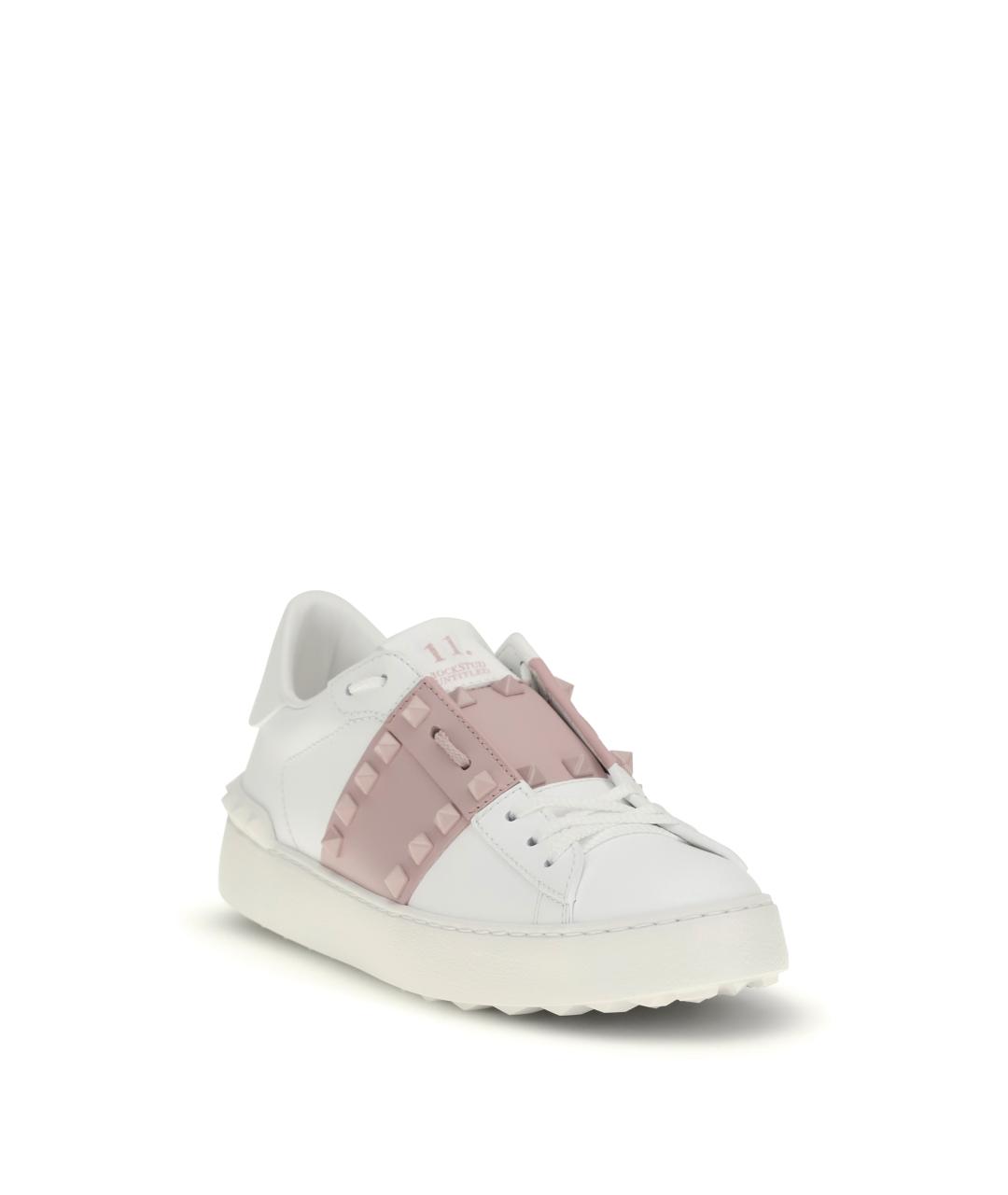 VALENTINO Белые кожаные кеды, фото 2