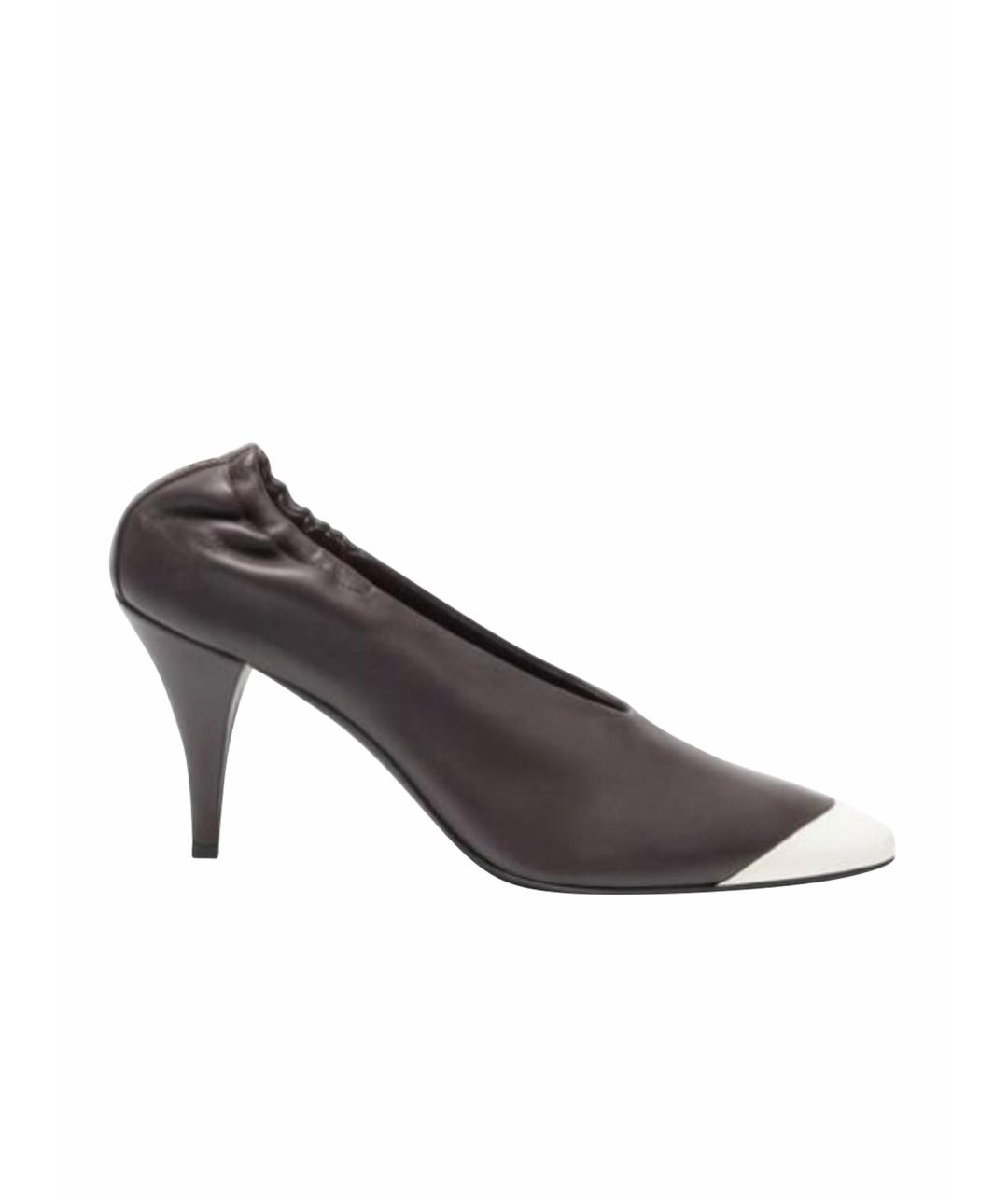 CHANEL Черные кожаные туфли, фото 1