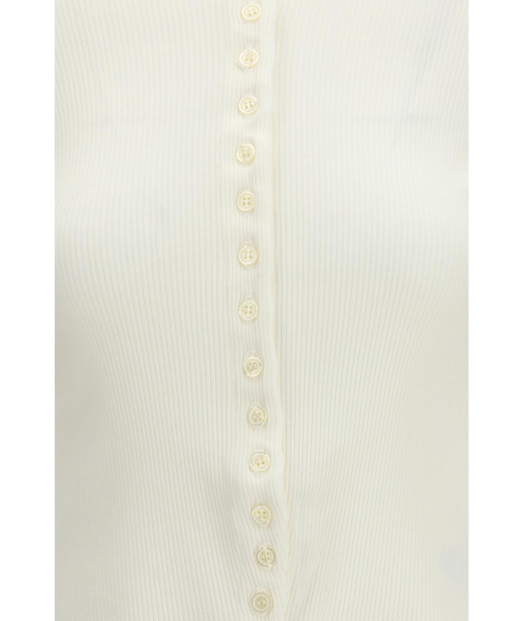 Citizien Of Humanity Белый хлопковый кардиган, фото 3