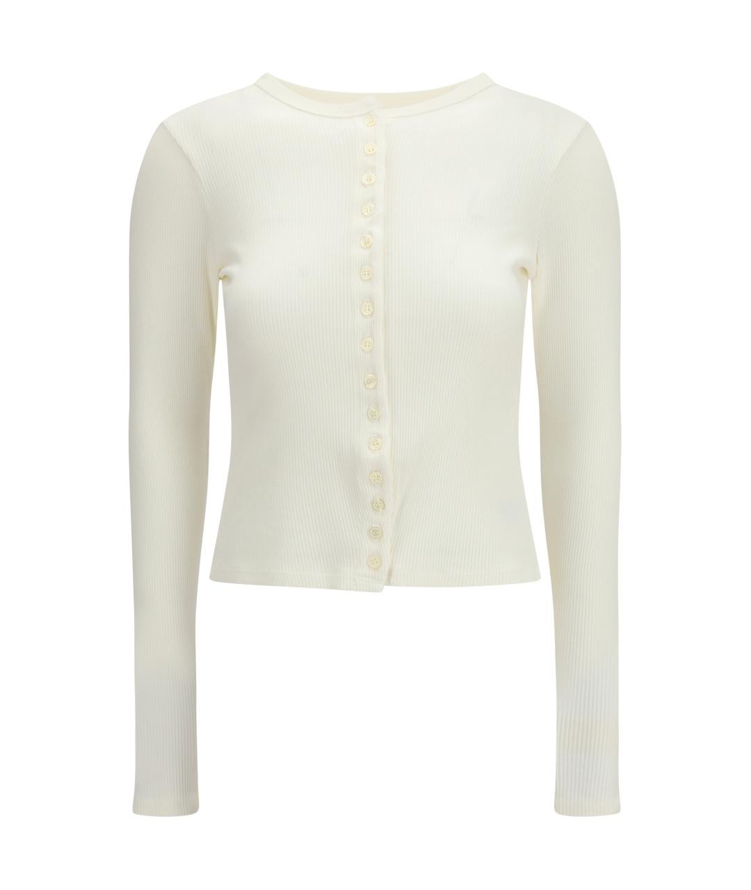 Citizien Of Humanity Белый хлопковый кардиган, фото 1