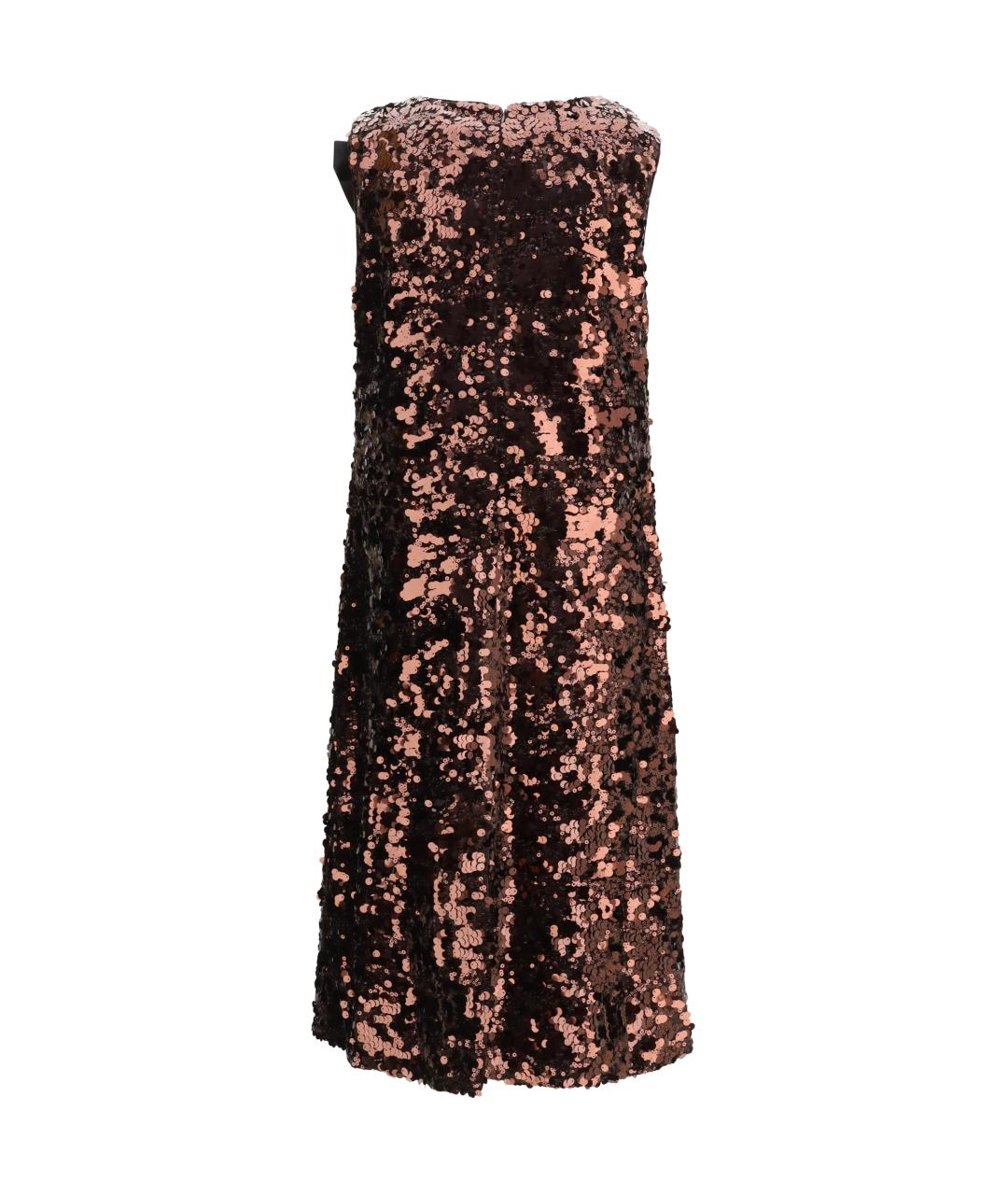 GANNI Мульти полиэстеровое коктейльное платье, фото 2