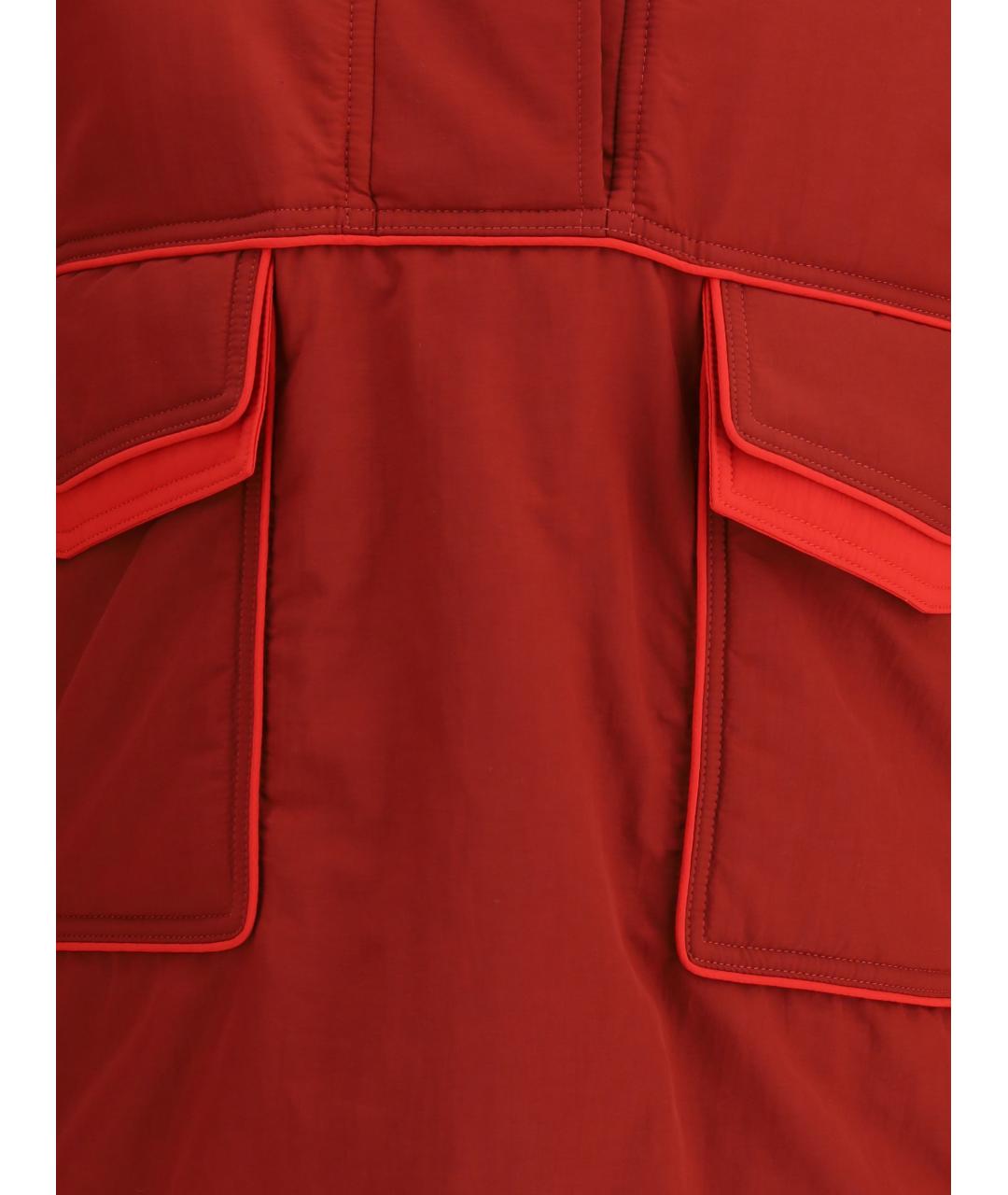 MARBELL Красная полиамидовая куртка, фото 3