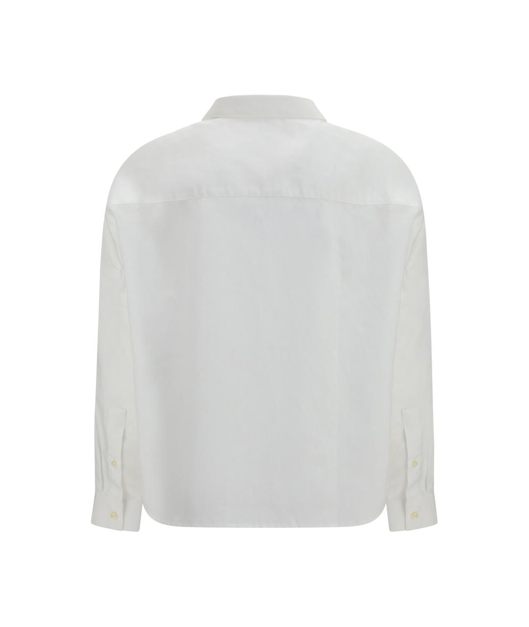 DEPERLU Белая хлопковая рубашка, фото 2