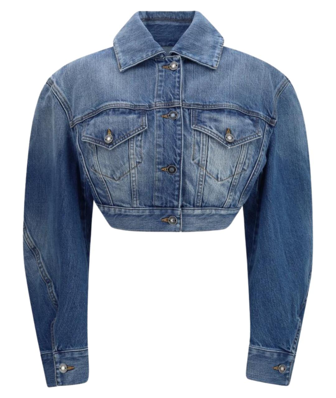 GIVENCHY Синяя хлопковая куртка, фото 1