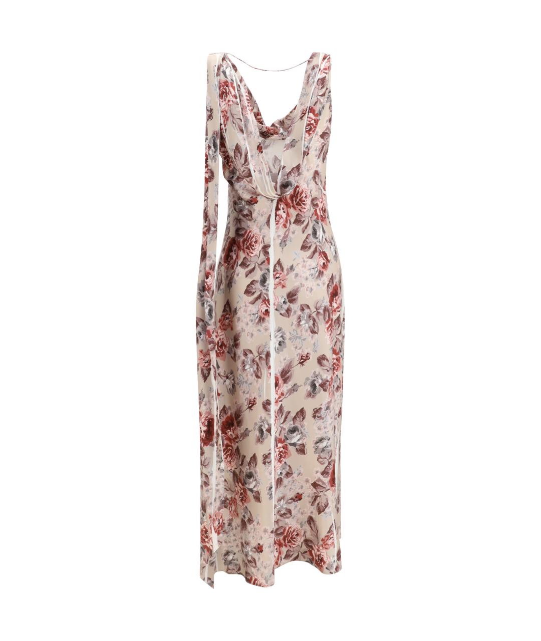 ACNE STUDIOS Мульти вискозное коктейльное платье, фото 2