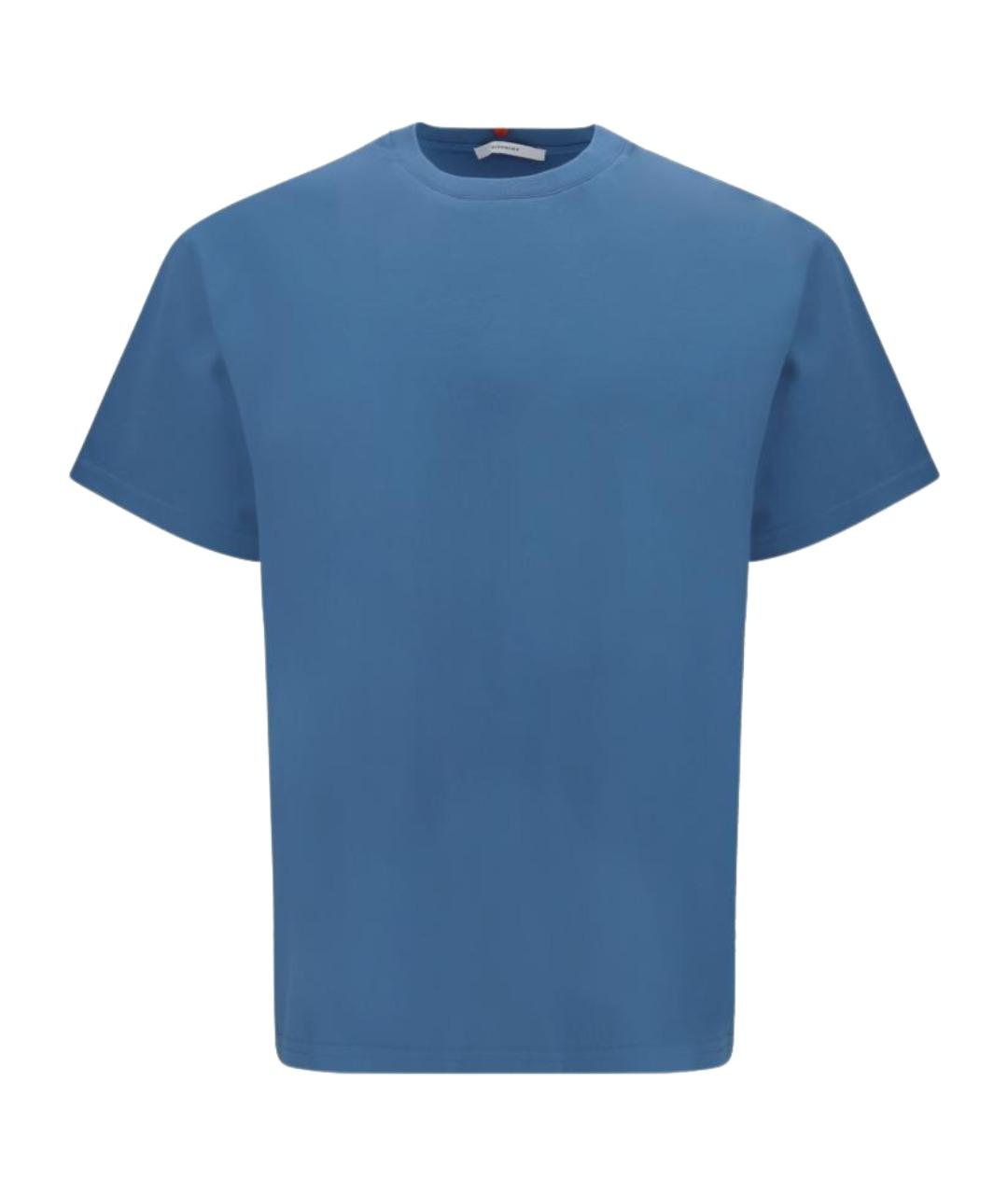 GIVENCHY Синяя хлопковая футболка, фото 1