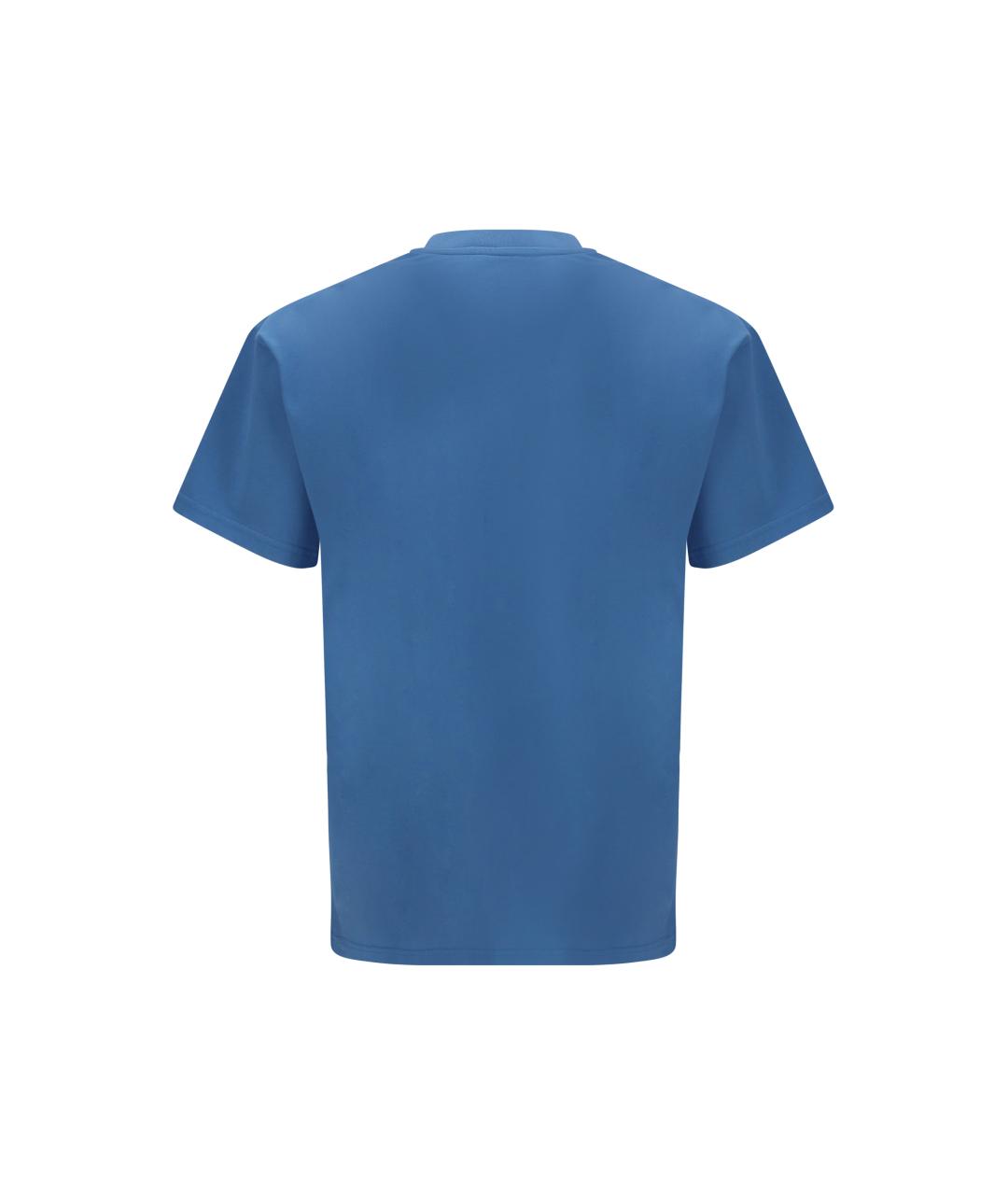 GIVENCHY Синяя хлопковая футболка, фото 2