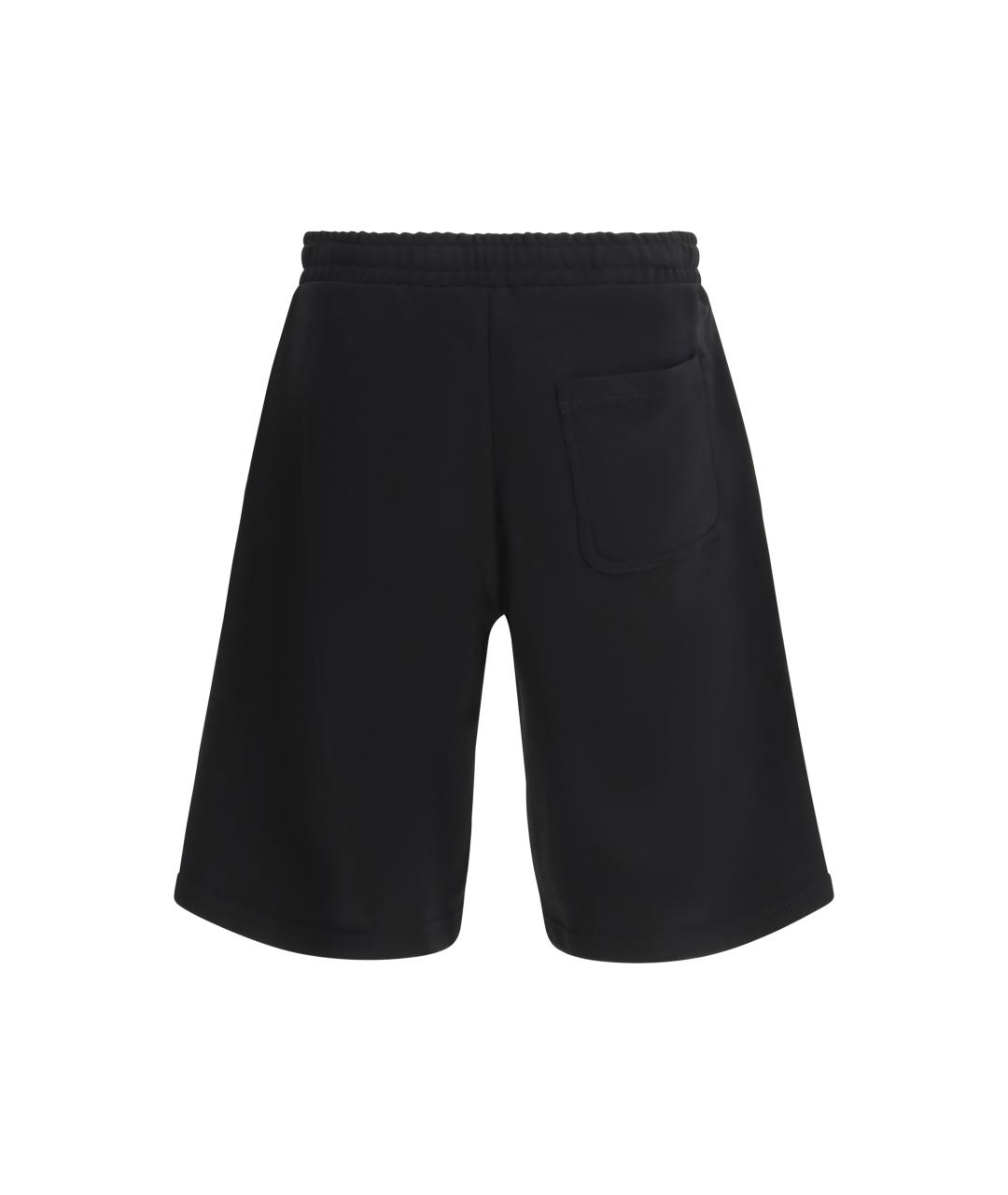 DIESEL Черные хлопковые шорты, фото 2